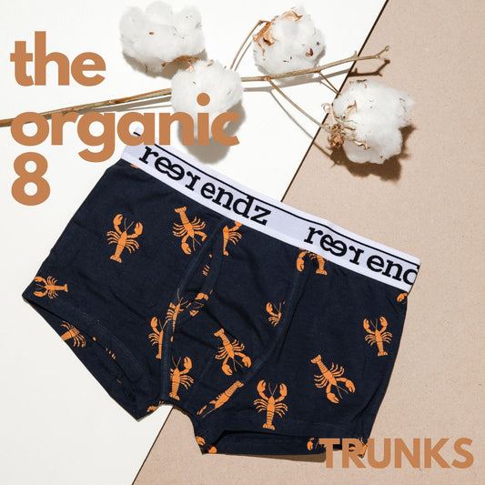 Mens Organic Cotton Trunks
